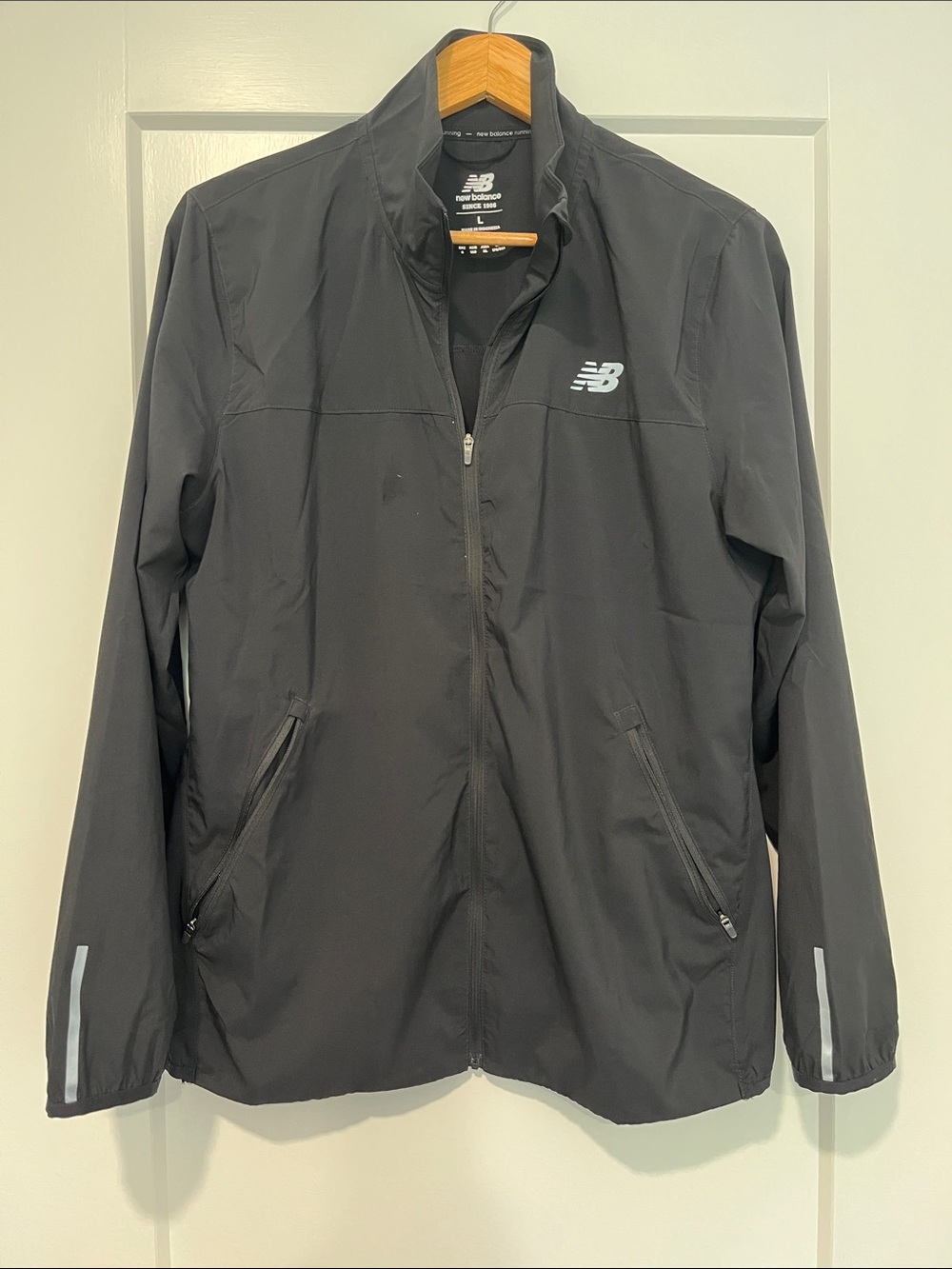 New Balance Women’s Black Full-Zip Performance Jacket